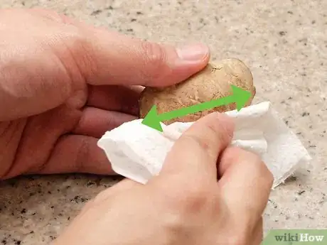 Image titled Clean Shiitake Mushrooms Step 1