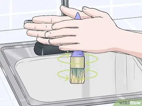 Image titled Clean Acrylic Varnish from a Brush Step 10