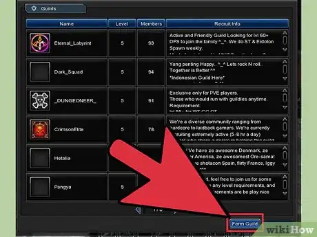 Image titled Make a Guild in Aura Kingdom Step 1