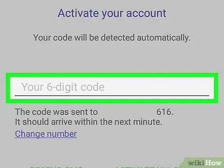 Image titled Create a Viber Account on Android Step 8