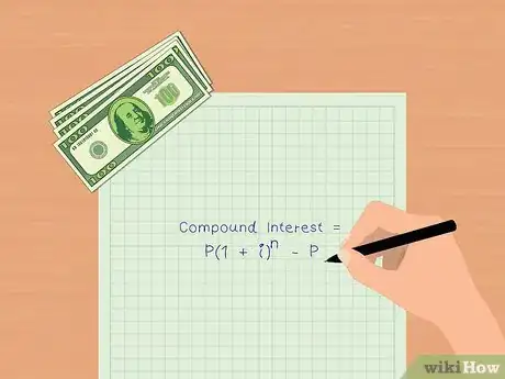 Image titled Calculate Compound Interest Payments Step 1