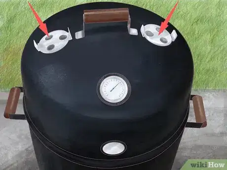 Image titled Control the Temperature of a Smoker Step 2