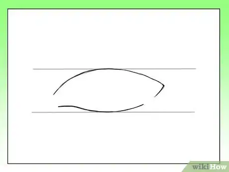 Image titled Draw a Realistic Manga Eye Step 2