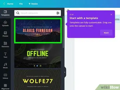 Image titled Create a Twitch Banner Step 3