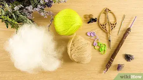 Image titled Crochet a Baby Yoda Step 1