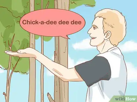 Image titled Hand Feed a Chickadee Step 7