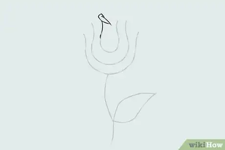Image titled Draw a Flower Step 3