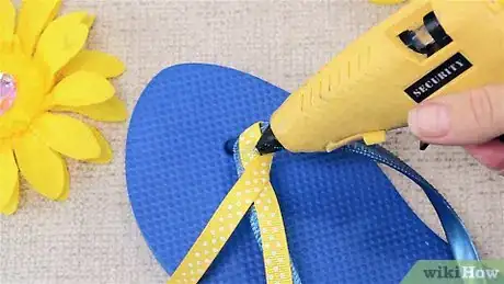 Image titled Make Flower Flip Flops Step 5