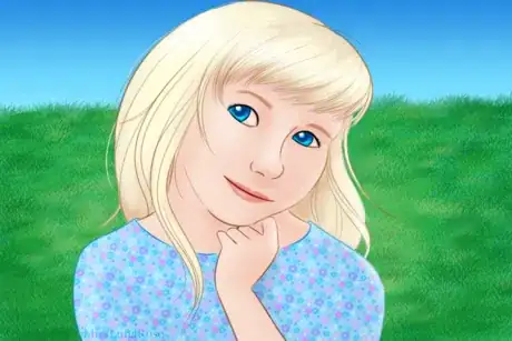 Image titled Smiling Thoughtful Autistic Girl.png