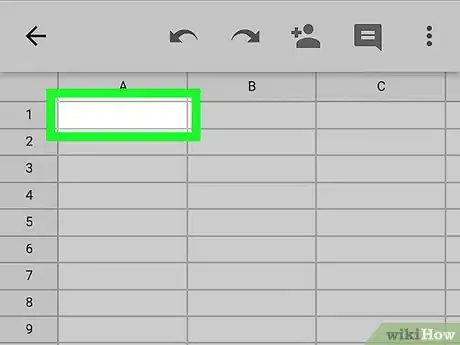 Image titled Split a Cell on Google Sheets on Android Step 4