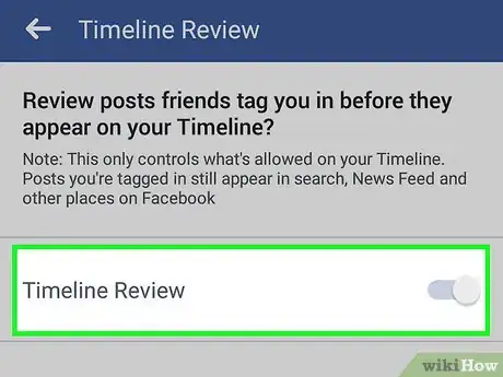 Image titled Enable Facebook Timeline Review on Android Step 6