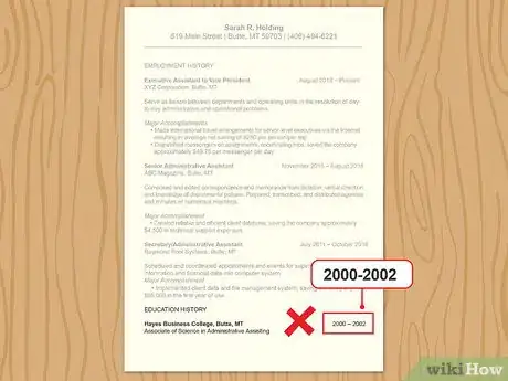 Image titled Decide What to Leave Off Your Resume Step 10