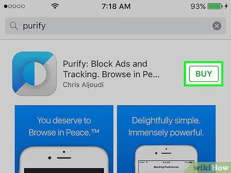 Image titled Hide Ads in Safari on an iPhone Step 1