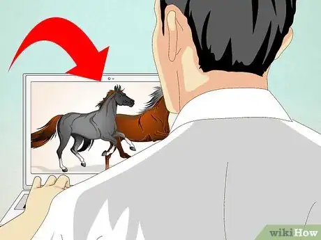 Image titled Draw a Realistic Looking Horse Step 1