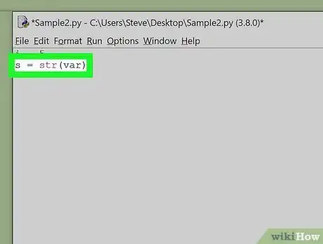 Image titled Convert Int to String in Python Step 3