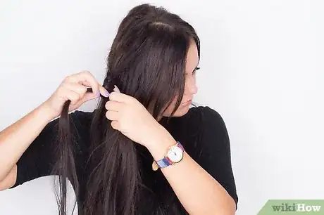 Image titled Style Medium Length Hair for School Step 3