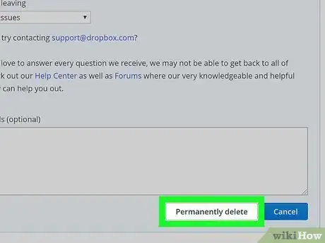 Image titled Cancel a Dropbox Account Step 32