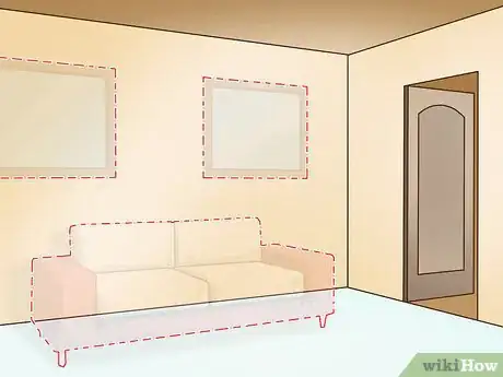 Image titled Tissue Paper a Wall Step 1