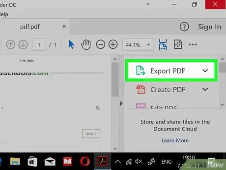 Image titled Create an Excel Spreadsheet from a PDF File Step 16