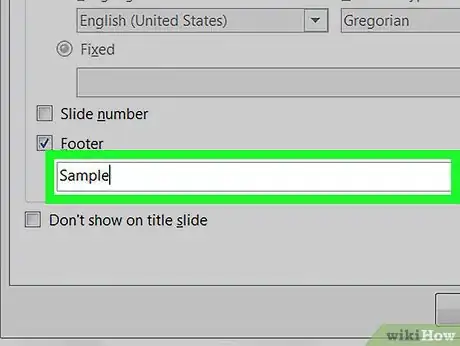 Image titled Edit the Footer on a PowerPoint Presentation on PC or Mac Step 5