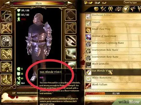 Image titled Give Gifts in Dragon Age Step 10