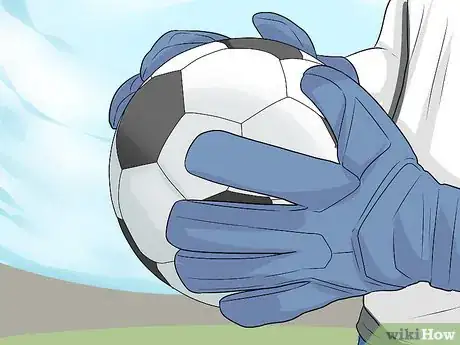Image titled Half Volley a Soccer Ball Step 1