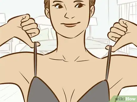 Image titled Put on a Bra Step 1