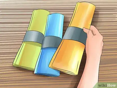 Image titled Tissue Paper a Wall Step 1