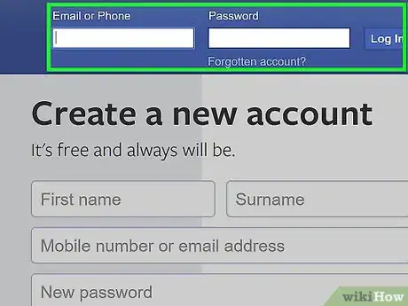 Image titled Log Out of Facebook Everywhere on a PC or Mac Step 1