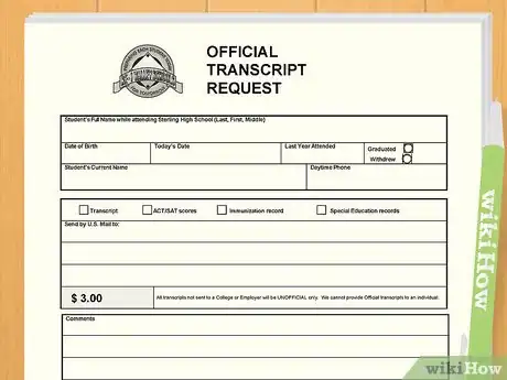 Image titled Send High School Transcripts to Colleges Step 2