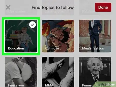 Image titled Follow Pinterest Topics on an iPhone or iPad Step 6