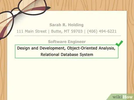 Image titled Format a Resume Step 3