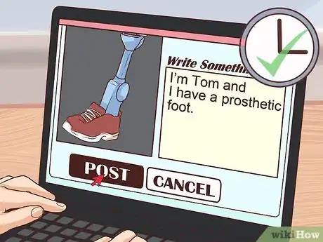 Image titled Reveal a Prosthetic to Your Date Step 12