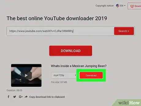 Image titled Download Files from YouTube Step 8