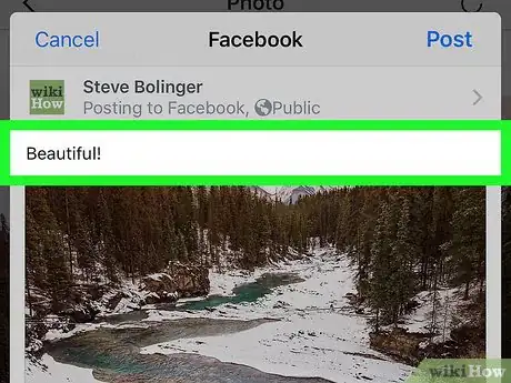 Image titled Share from Instagram to Facebook on iPhone or iPad Step 15