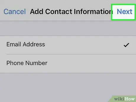 Image titled Add an Email Address to Your Apple ID on an iPhone Step 7