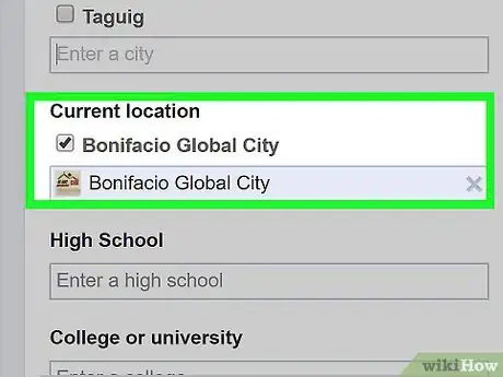 Image titled Search for Friends by City on Facebook Step 6