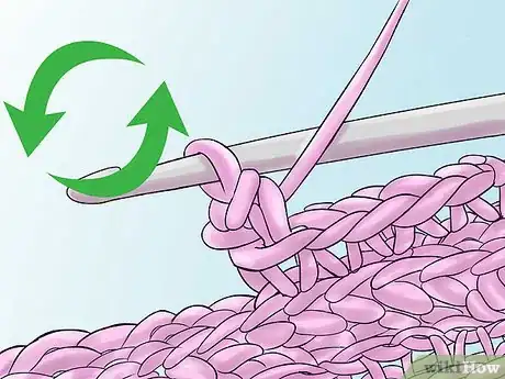 Image titled Crochet a Pink Ribbon Scarf Step 17
