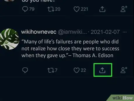 Image titled Share a Tweet on an Instagram Story Step 3