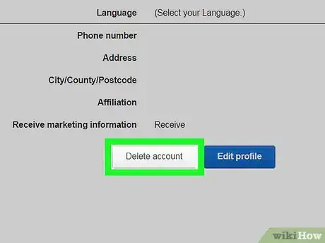 Image titled Delete a Samsung Account on PC or Mac Step 5