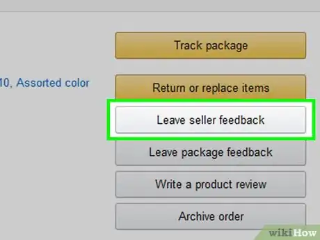 Image titled Leave Seller Feedback on the Amazon App on iPhone or iPad Step 8