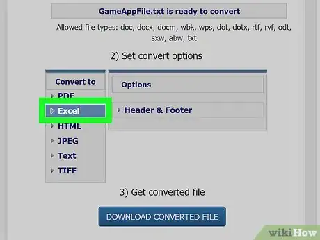 Image titled Convert Text Files to Excel Step 4