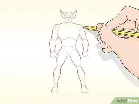 Image titled Draw Wolverine Step 11