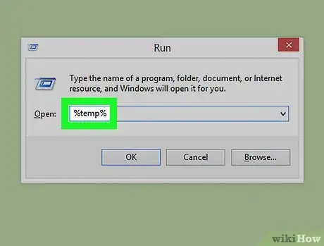 Image titled Delete Temporary Files from a Computer Running Windows 8 Step 1