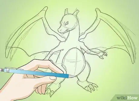 Image titled Draw Charizard Step 11