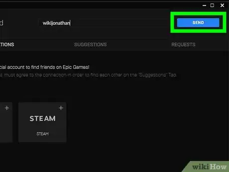 Image titled Add a PS4 Player as a Friend in Fortnite on PC Step 6