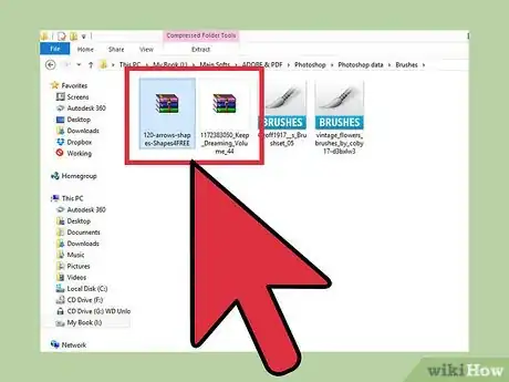 Image titled Install Photoshop Brushes Step 3
