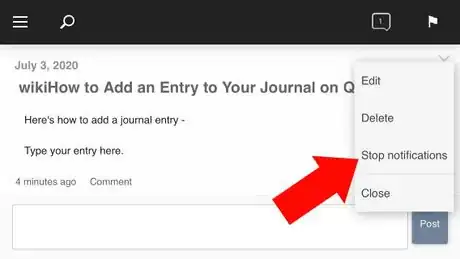 Image titled Add an Entry to Your Journal on Quotev Step 12.png