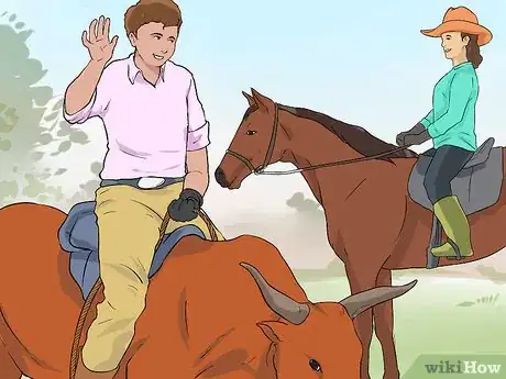 Image titled Ride a Steer Step 4