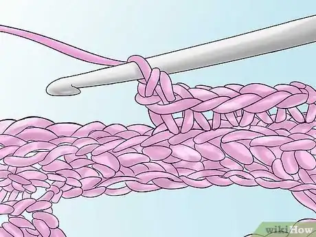 Image titled Crochet a Pink Ribbon Scarf Step 14
